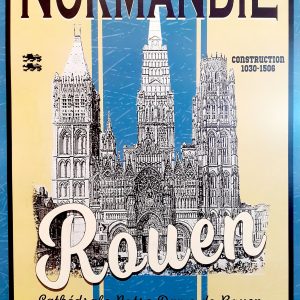 Affiche – Atelier G – Rouen Cathédrale – 29.7x42cm