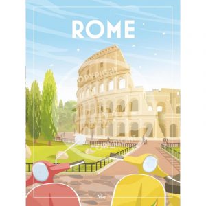 Affiche – Wim – Rome – 30x40cm