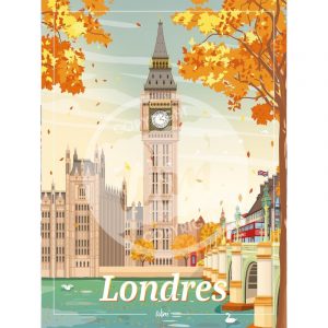 Affiche – Wim – Londres – 30x40cm