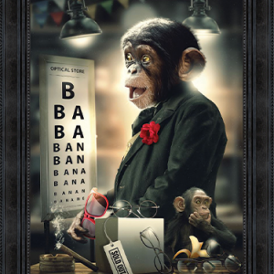 Image encadrée – Sylvain Binet – Opticien – 50x70cm