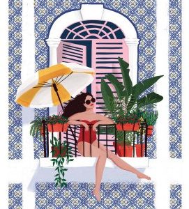 Affiche – Maja Tomljanic – Catching the sun – 30x40cm ou 50x70cm