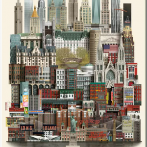 Affiche – Martin Schwartz – New York – 29.7x42cm ou 50x70cm