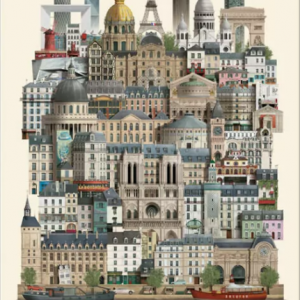 Affiche – Martin Schwartz – Paris – 29.7cm ou 50x70cm