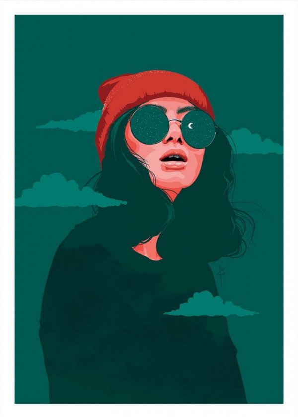 Affiche – Ana Ariane – Astra – 30x40cm