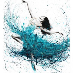 Affiche – Ashvin Harrison – Ballerina Waves – 30x40cm ou 50x70cm