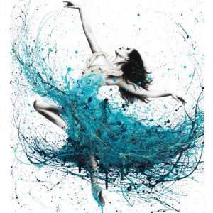 Affiche – Ashvin Harrison – Ballerina Waves – 30x40cm ou 50x70cm