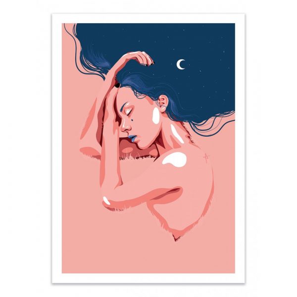 Affiche – Ana Ariane – Bonne nuit – 30x40cm