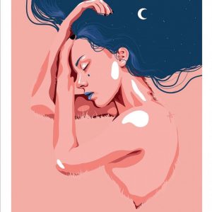 Affiche – Ana Ariane – Bonne nuit – 30x40cm