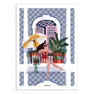 Affiche – Maja Tomljanic – Catching the sun – 30x40cm ou 50x70cm