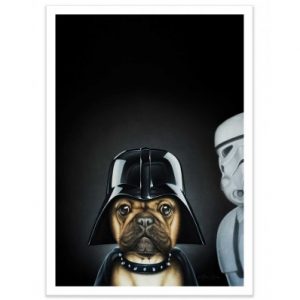 Affiche – A.Granger – Dog Vador – 30x40cm