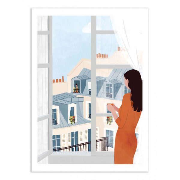 Affiche – Maja Tomljanovic – Isolation days – 30x40cm ou 50x70cm