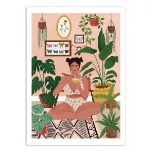 Affiche – Maja Tomljanic – Plant home version 2 – 30x40cm