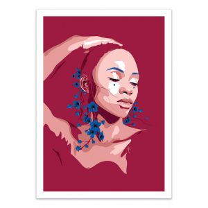 Affiche – Ana Ariane – Printemps – 30x40cm ou 50x70cm