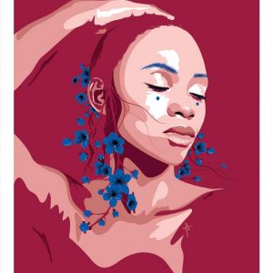 Affiche – Ana Ariane – Printemps – 30x40cm ou 50x70cm
