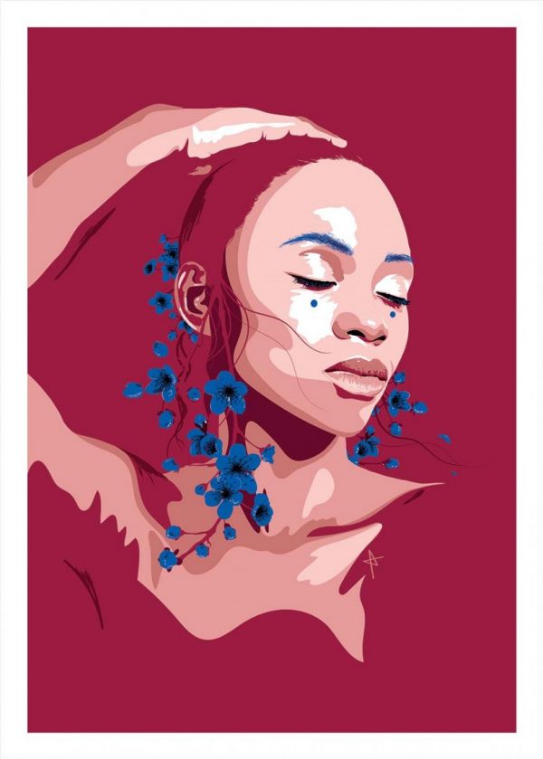 Affiche – Ana Ariane – Printemps – 30x40cm ou 50x70cm