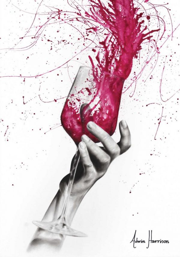 Affiche – Ashvin Harrison – Wine Night – 30x40cm