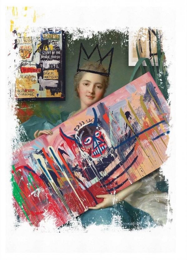 Affiche – José Luis Guerrero – Basquiat fan – 30x40cm
