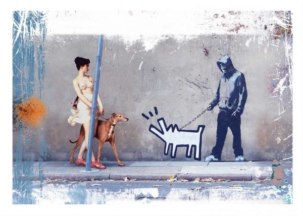 Affiche – José Luis Guerrero – Casimir, Haring and Banksy – 30x40cm