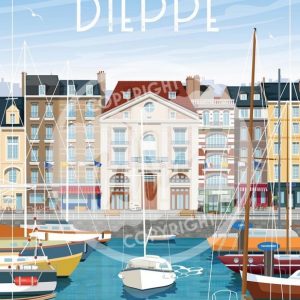 Affiche – Wim – Dieppe – 30x40cm