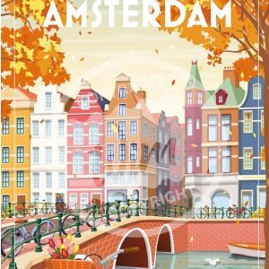 Affiche – Wim – Amsterdam – 30x40cm