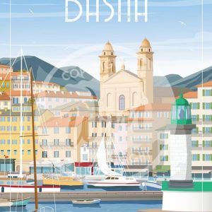 Affiche – Wim – Bastia – 30x40cm