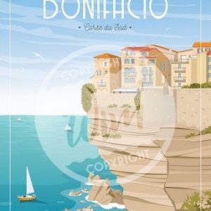 Affiche – Wim – Bonifacio – 30x40cm