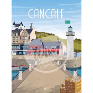 Affiche – Wim – Cancale – 30x40cm