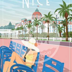 Affiche – Wim – Nice – 30x40cm