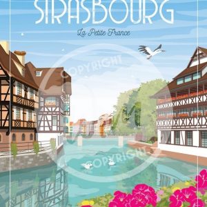 Affiche – Wim – Strasbourg – 30x40cm