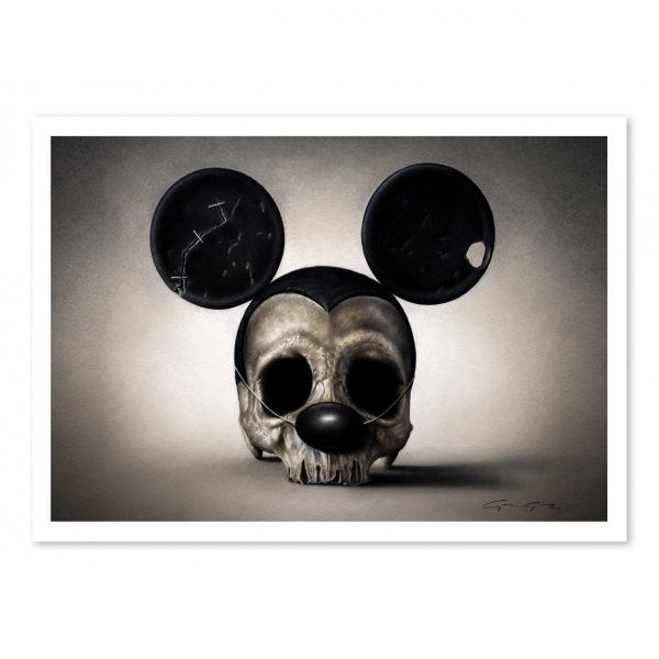 Affiche – A.Granger – RIP Mickey M. – 30x40cm