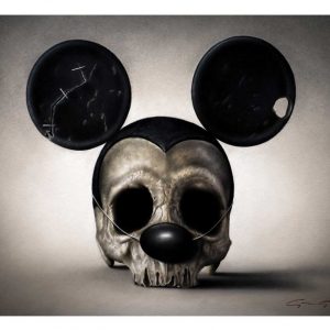 Affiche – A.Granger – RIP Mickey M. – 30x40cm