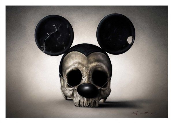Affiche – A.Granger – RIP Mickey M. – 30x40cm