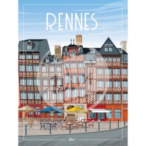 Affiche – Wim – Rennes – 30x40cm