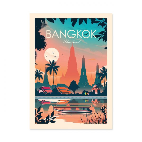Affiche – Studio Inception – Bangkok – 30x40cm