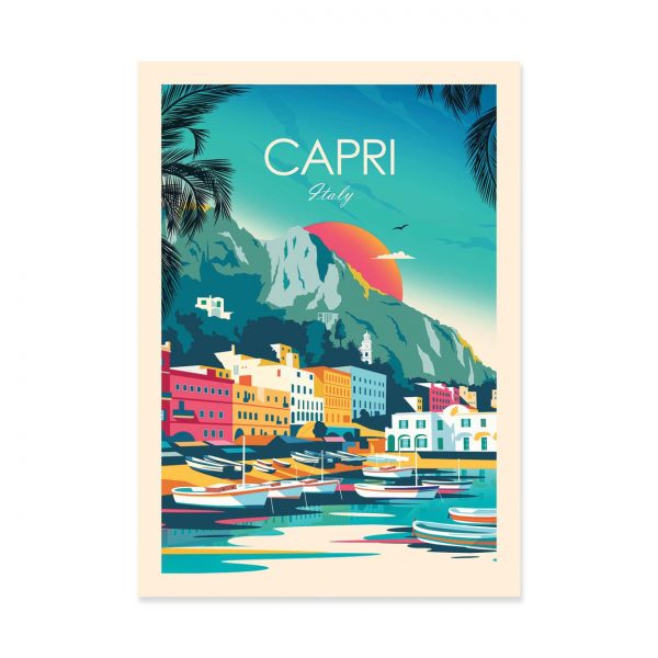 Affiche – Studio Inception – Capri – 30x40cm