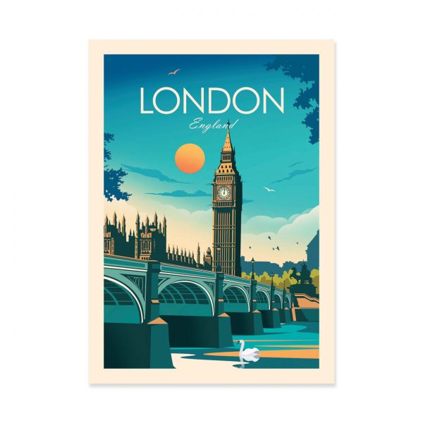 Affiche – Studio Inception – London – 30x40cm