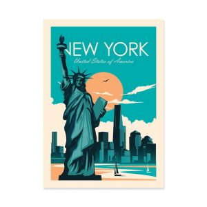 Affiche – Studio Inception – New York – 30x40cm