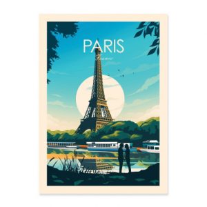 Affiche – Studio Inception – Paris – 30x40cm