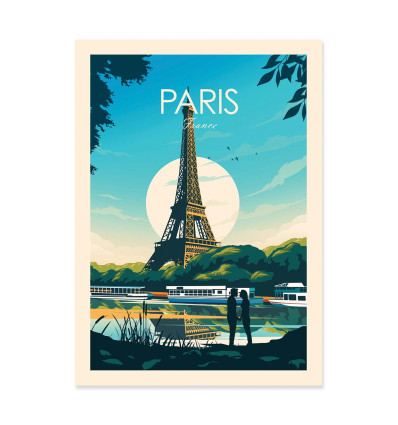Affiche – Studio Inception – Paris – 30x40cm