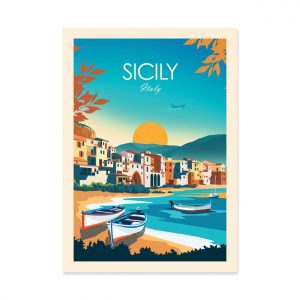 Affiche – Studio Inception – Sicily – 30x40cm