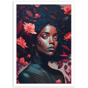 Affiche – Treechild – Goddess of Flowers – 30x40cm