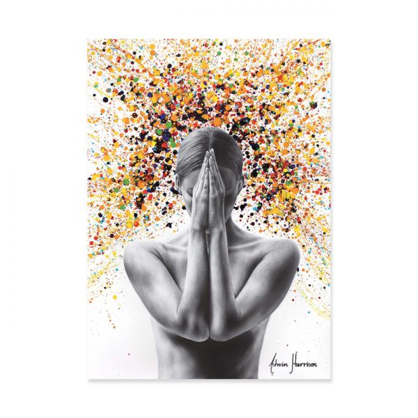 Affiche – Ashvin Harrison – Inhale the future,Exhale the past – 30x40cm