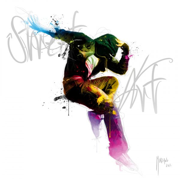 Affiche – Patrice Murciano – Street Dance – 30x30cm