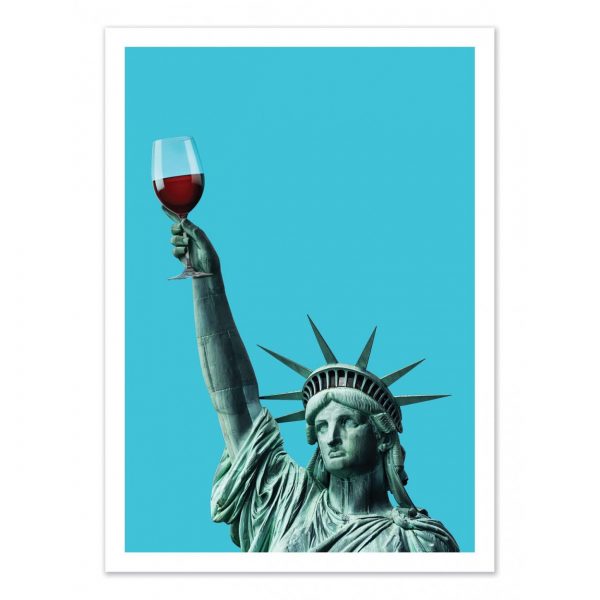 Affiche – Artem Pozdnyakov – Drink Liberty – 30x40cm