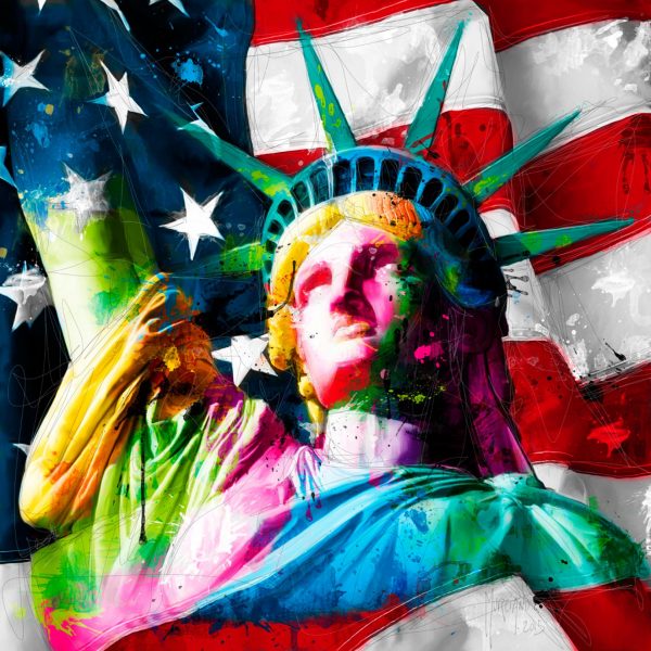 Affiche – Patrice Murciano – Liberty – 30x30cm