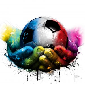 Affiche – Patrice Murciano – We are the champion – 30x30cm