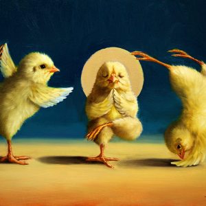 Affiche – Lucia Heffernan – Yoga Chicks Three – 30x40cm
