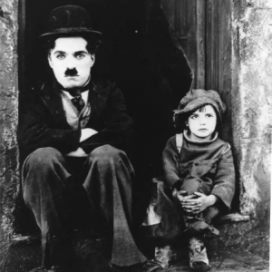 Affiche – Cinéma – Charlie Chaplin – « The Kid » – 24x30cm