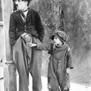 Affiche – Cinéma – Charlie Chaplin – « The Kid » – 24x30cm