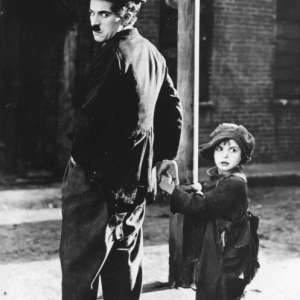 Affiche – Cinéma – Charlie Chaplin – « The Kid » – 24x30cm